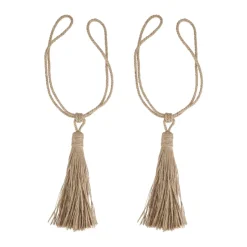 Set 2 amarras para cortinas borla