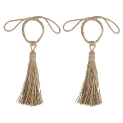 Set 2 amarras para cortinas borla