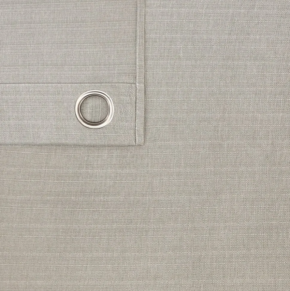 Set 2 cortinas texturadas con ojetillos 140x240 cm