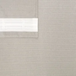 Set 2 cortinas texturadas con presillas 140x240 cm