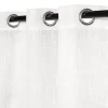Set 2 cortinas velo con ojetillos 140x240 cm