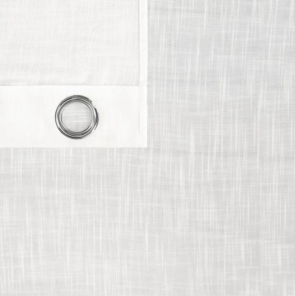 Set 2 cortinas velo con ojetillos 140x240 cm