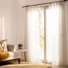 Set 2 cortinas velo con presillas ocultas 140x240 cm