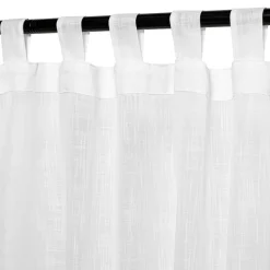 Set 2 cortinas velo con presillas 140x240 cm