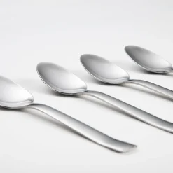 Set 4 cucharitas para café de acero inoxidable