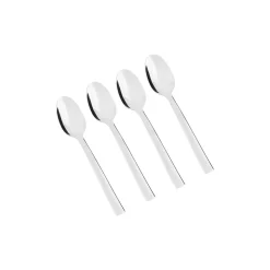 Set 4 cucharitas para café de acero inoxidable