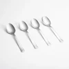 Set 4 cucharitas para postre de acero inoxidable