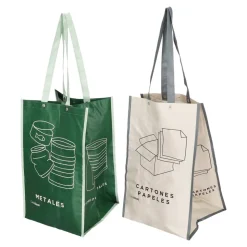 Set de 2 bolsas para reciclaje