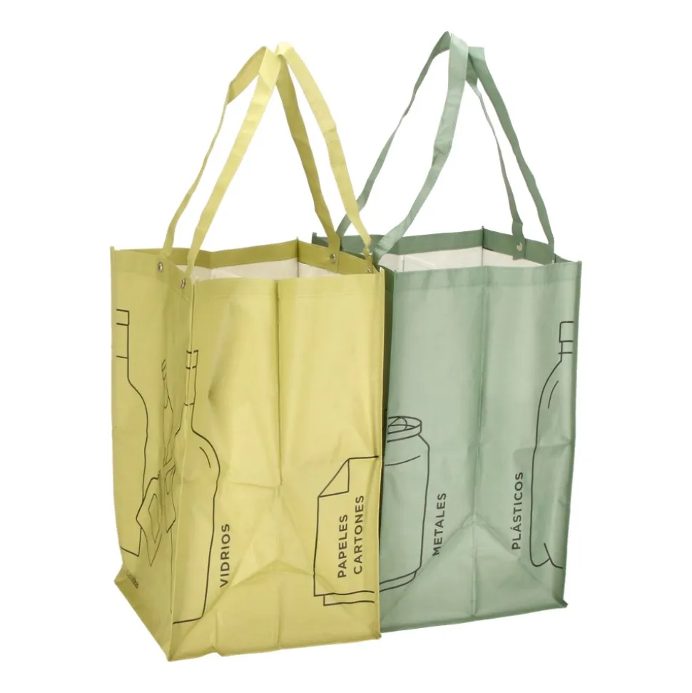 Set de 2 bolsas para reciclaje