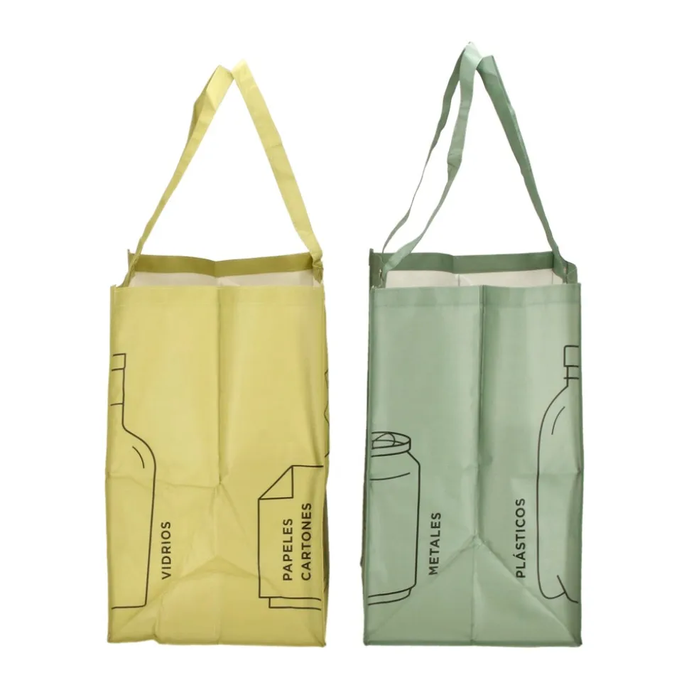 Set de 2 bolsas para reciclaje