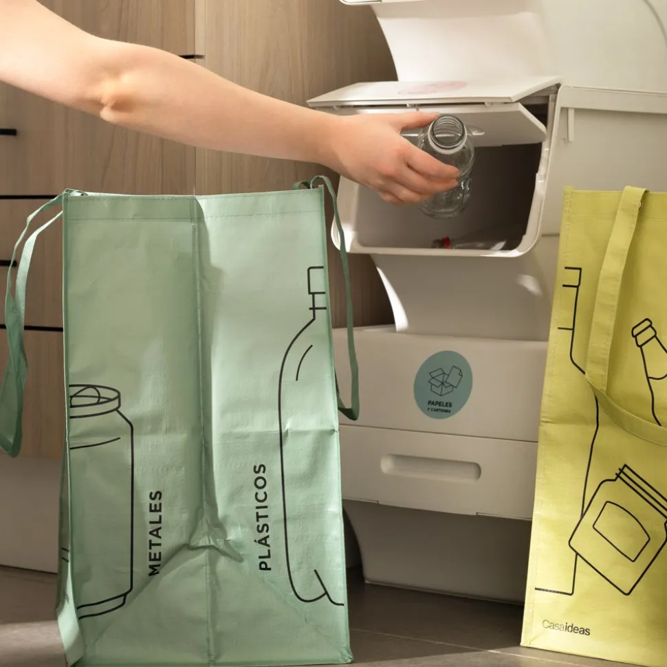 Set de 2 bolsas para reciclaje
