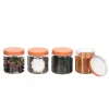 Set de 4 canisters PET 250 ml