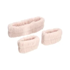 Set de cintillo y muñequera para skin care