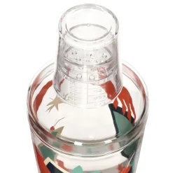 Set de coctelera acrílica con accesorios