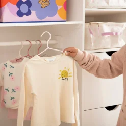 Set de 6 colgadores para ropa infantil