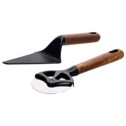 Set de cortador y espátula para pizza