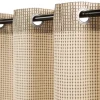 Set de 2 cortinas de algodón tejida 140x240 cm
