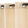 Set de 2 cortinas de algodón 140x240 cm