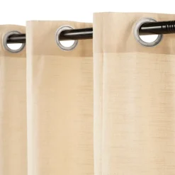 Set de 2 cortinas de algodón 140x240 cm