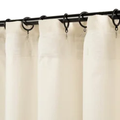 Set de 2 cortinas terciopelo con gancho