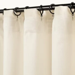 Set de 2 cortinas terciopelo con gancho