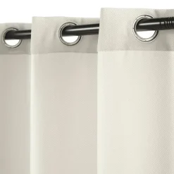 Set de 2 cortinas terciopelo con ojetillos 140x240 cm
