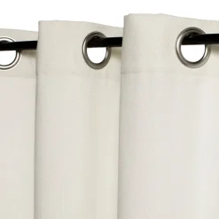 Set de 2 cortinas terciopelo con ojetillos 140x240 cm