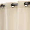 Set de 2 cortinas terciopelo con ojetillos 140x240 cm