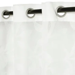 Set de 2 cortinas velo con ojetillos 140x240 cm