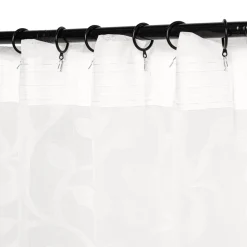 Set de 2 cortinas velo con presillas ocultas 140x240 cm