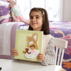 Set de creación de cuadro con pompones