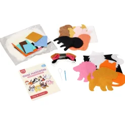 Set de creación de figuras textiles mascotas