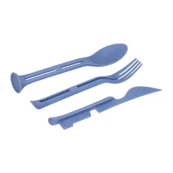 Set de 3 cubiertos de plástico