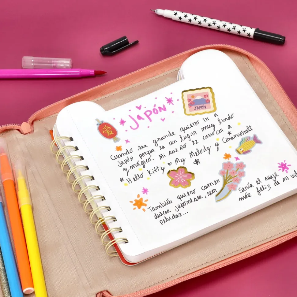 Set de estuche y croquera