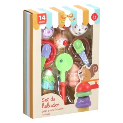 Set de helados de juguetes