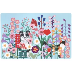 Set de 6 individuales goma eva 43x28 cm