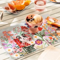 Set de 6 individuales goma eva 43x28 cm