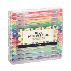 Set de 24 lápices gel