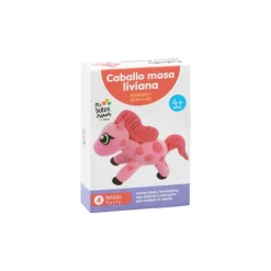 Set de masas livianas para hacer un caballo