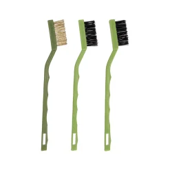 Set de 3 mini escobillas 17,5x2,1 cm
