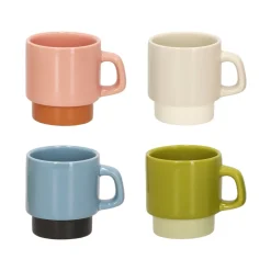 Set de 4 mini tazas 140 ml