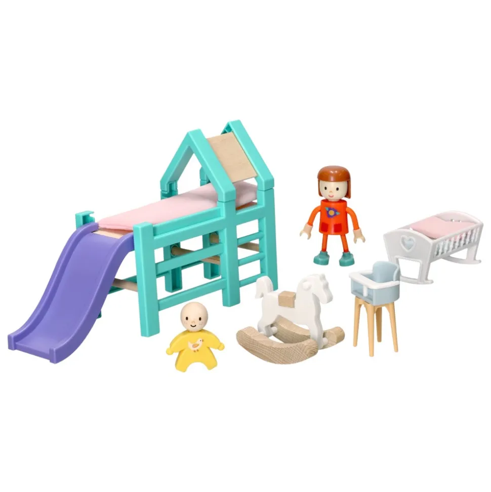 Set de mobiliario para casa de muñeca Castilá