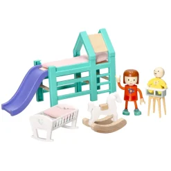 Set de mobiliario para casa de muñeca Castilá