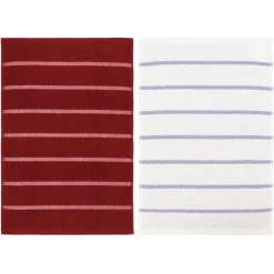 Set de 2 paños cocina terry 40x60 cm