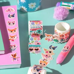 Set de 3 rollos de stickers con diseño