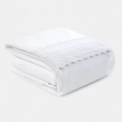 Set de sabanas con diseño bordado 240 hilos 2 Plazas