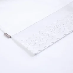 Set de sabanas con diseño bordado 240 hilos 2 Plazas