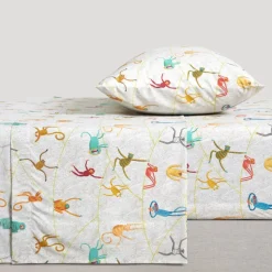 Set de sábanas estampadas infantiles 1.5 plazas