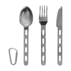 Set de servicios con mosquetón