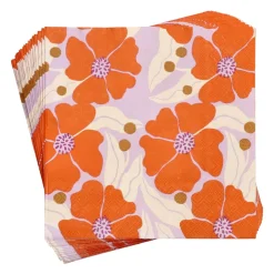 Set de 24 servilletas de papel 16,5x16,5 cm